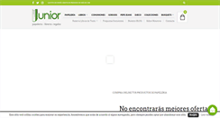 Desktop Screenshot of libreriajunior.com